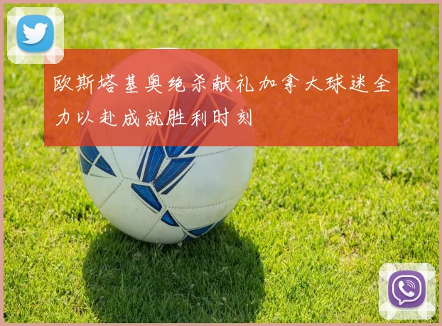 欧斯塔基奥绝杀献礼加拿大球迷全力以赴成就胜利时刻